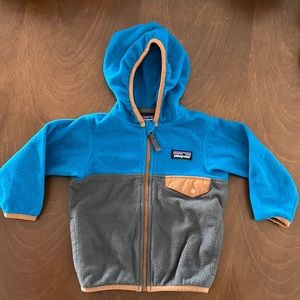 Blue/Gray Patagonia Sweater Toddler 6-12m